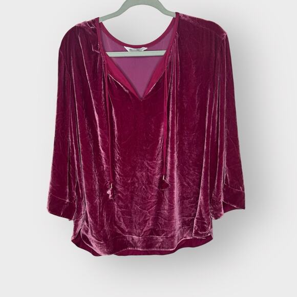 Tommy Bahama Velvet Sands 3/4 sleeve blouse - Picture 2 of 6